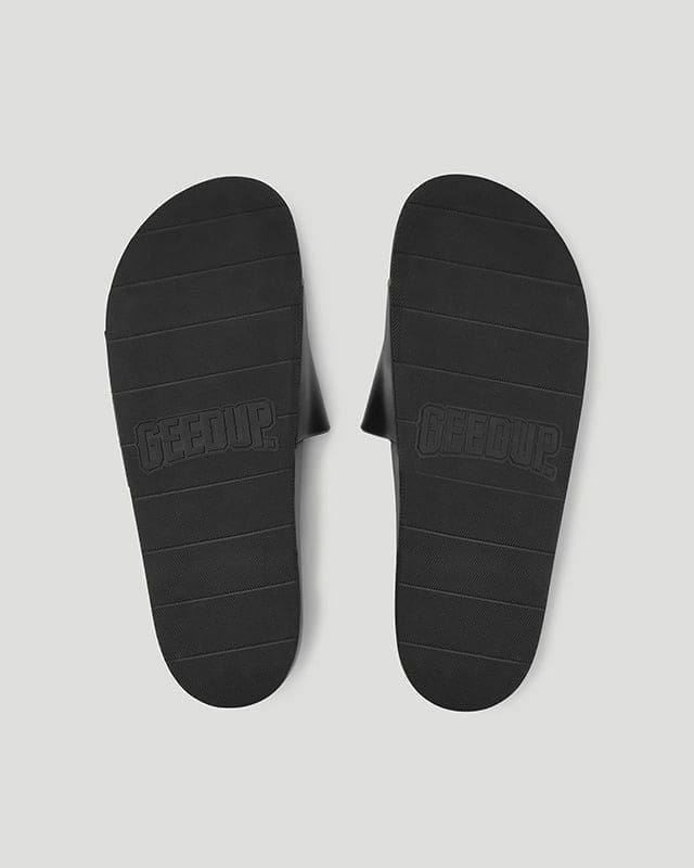 Core Logo Emboss Slides Black - Image 2