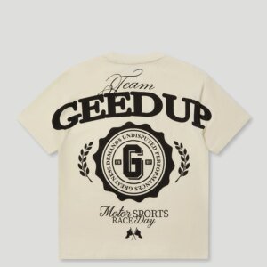G Stamp T-Shirt Cream/Black