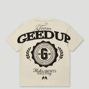 G Stamp T-Shirt Cream/Black