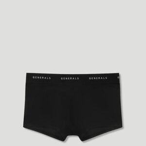 Generals Boxer Trunks 2 Pack Black