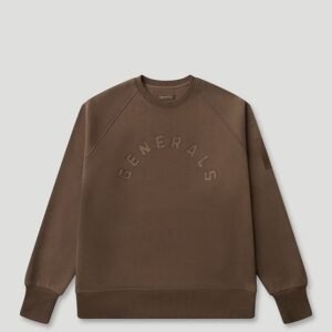 Generals Classic Fit Crewneck Chestnut