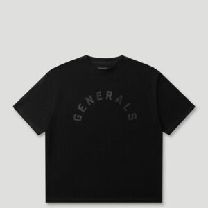 Generals Oversize T-Shirt Jet Black