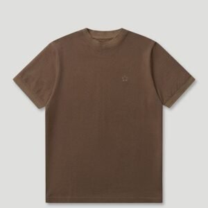 Generals Slim Fit Pique T-Shirt Chestnut