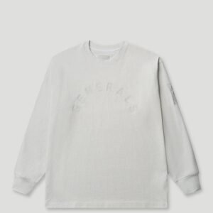 Generals Classic Fit Longsleeve T-Shirt Nimbus Cloud