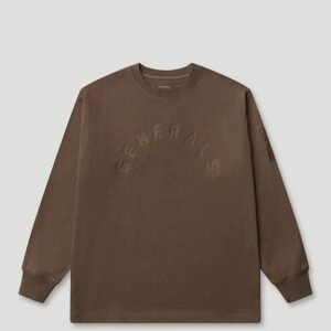 Generals Classic Fit Longsleeve T-Shirt Chestnut