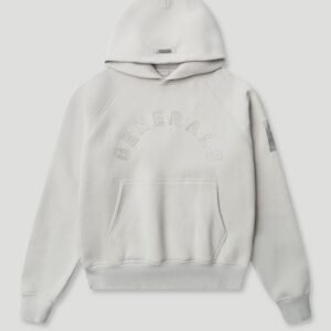 Generals Classic Fit Raglan Hoodie Nimbus Cloud