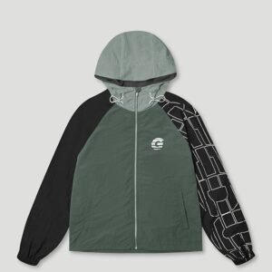 Sportsman Windbreaker Moss Green/Black