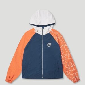 Sportsman Windbreaker Navy/Orange