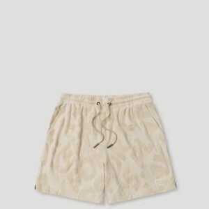 PFK Jacquard Short Beige