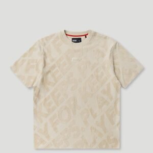 PFK Jacquard T-Shirt Beige