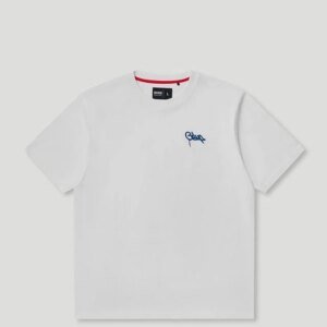 Micro Handstyle T-Shirt White/Blue