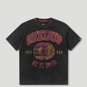 G-Ball T-Shirt Washed Black/Purple