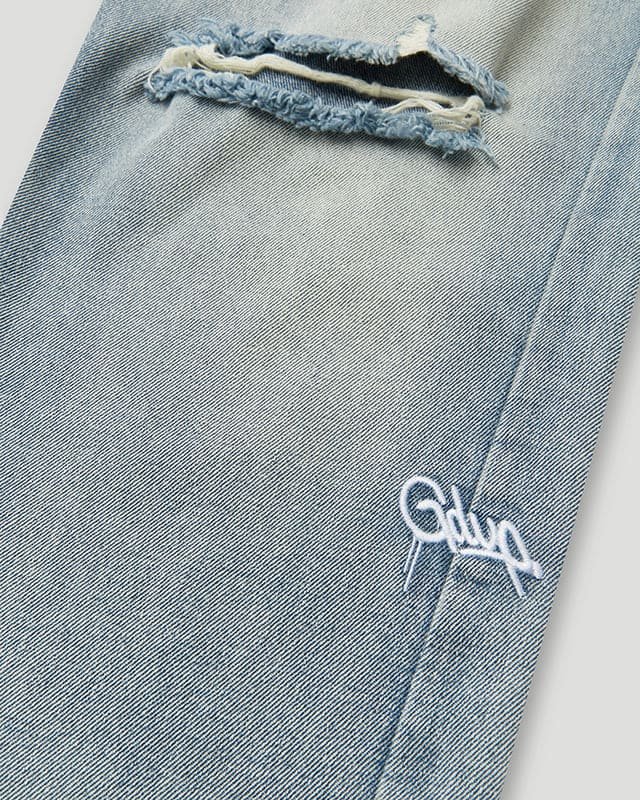 Handstyle Denim Pant Washed Blue - Image 4