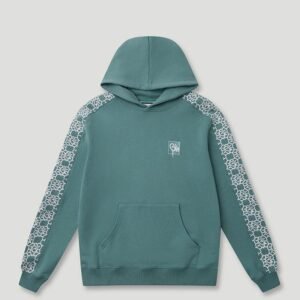 Mono Logo Tape Hoodie Matcha