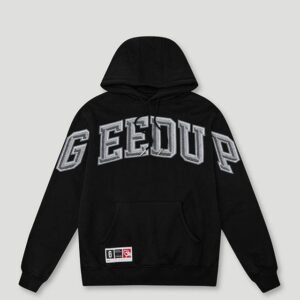 Team Logo 3D Hoodie Black/Grey