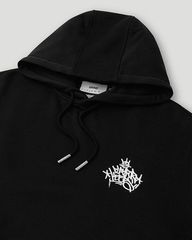 Wildstyle PFK O/S Hoodie Black/White - Image 4
