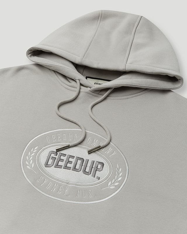PFK Company Hoodie Tonal Nardo Grey - Image 3