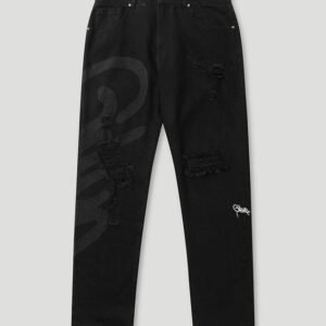 Handstyle Denim Pant Washed Black
