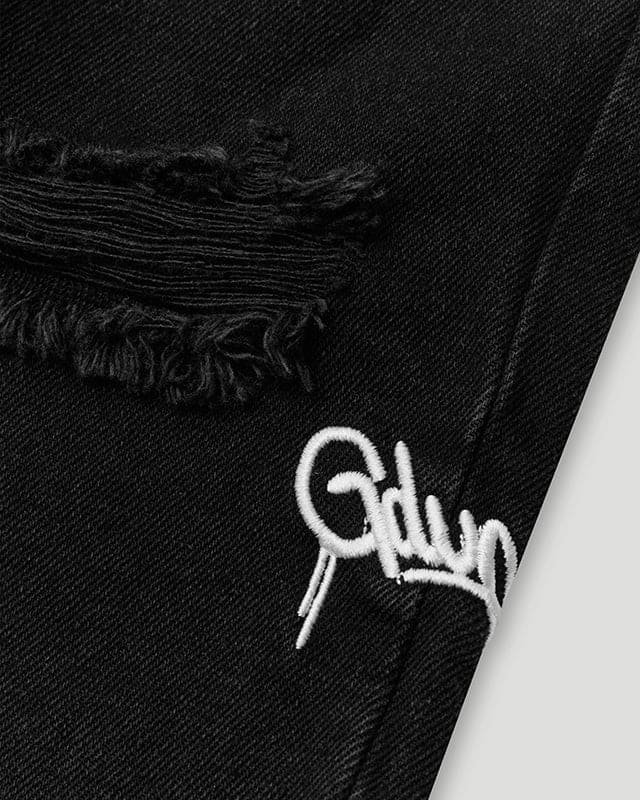 Lil Don's Distressed Denim Black - Image 4