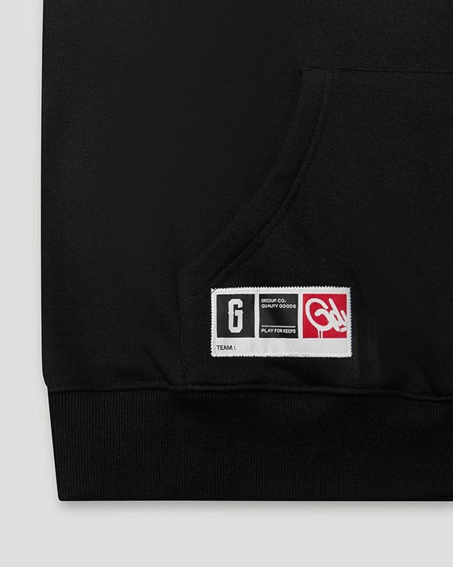 PFK Company Hoodie Tonal Black - Image 4