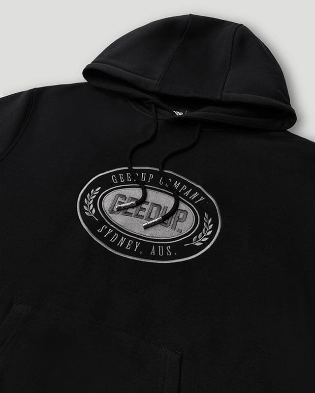 PFK Company Hoodie Tonal Black - Image 5
