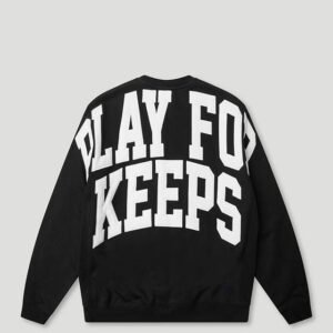 PFK O/S Crewneck Black/White