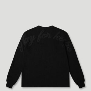 PFK Waffle Longsleeve T-Shirt Black