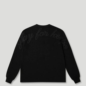 PFK Waffle Longsleeve T-Shirt Black