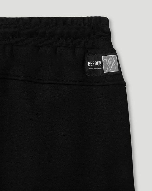 Team Logo Cursive Trackpant Black/Grey - Image 4