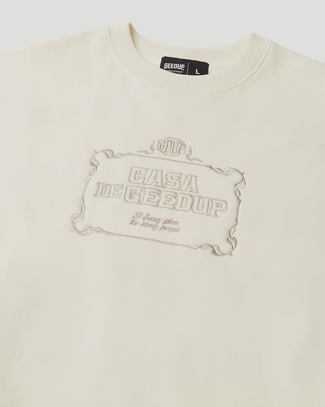 CDG Crewneck Tonal Cream - Image 3