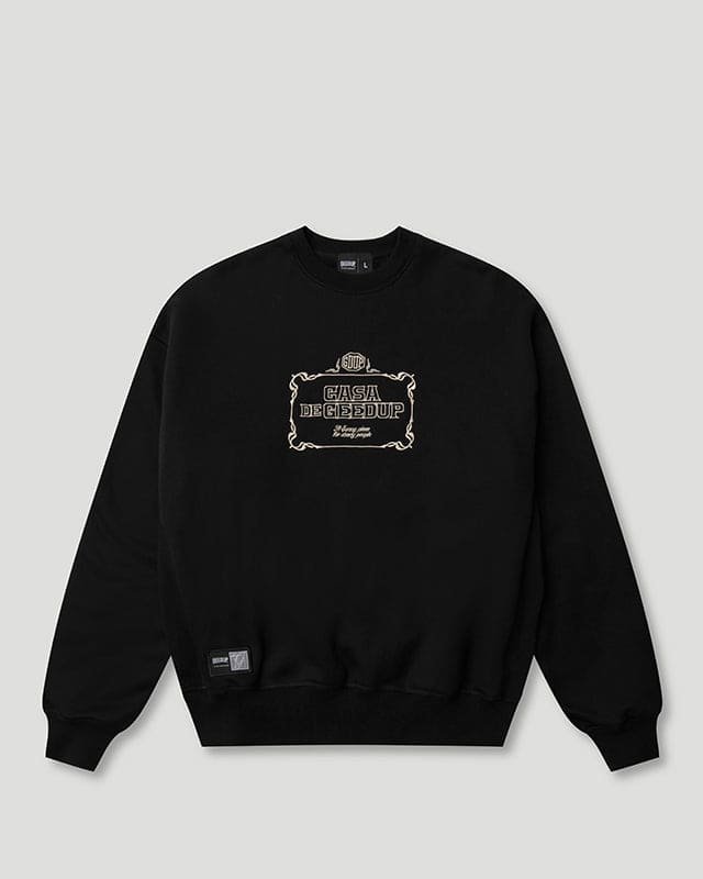 CDG Crewneck Black/Cream - Image 2