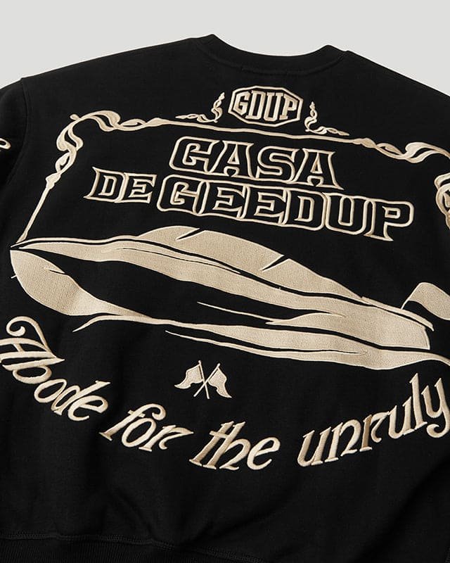 CDG Crewneck Black/Cream - Image 5