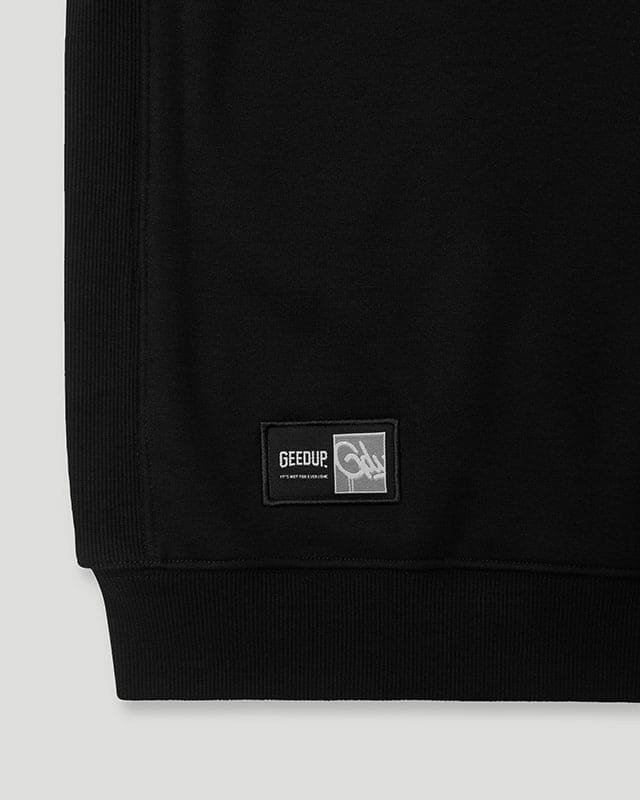 Team Geedup Crewneck Black/Grey - Image 4