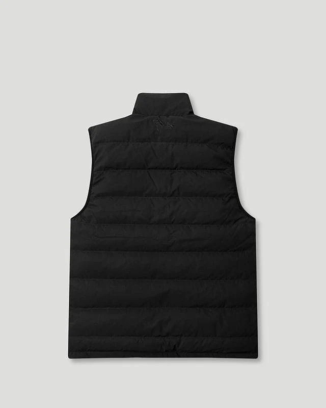 Handstyle/Team Logo Puffer Vest Black/Grey - Image 3