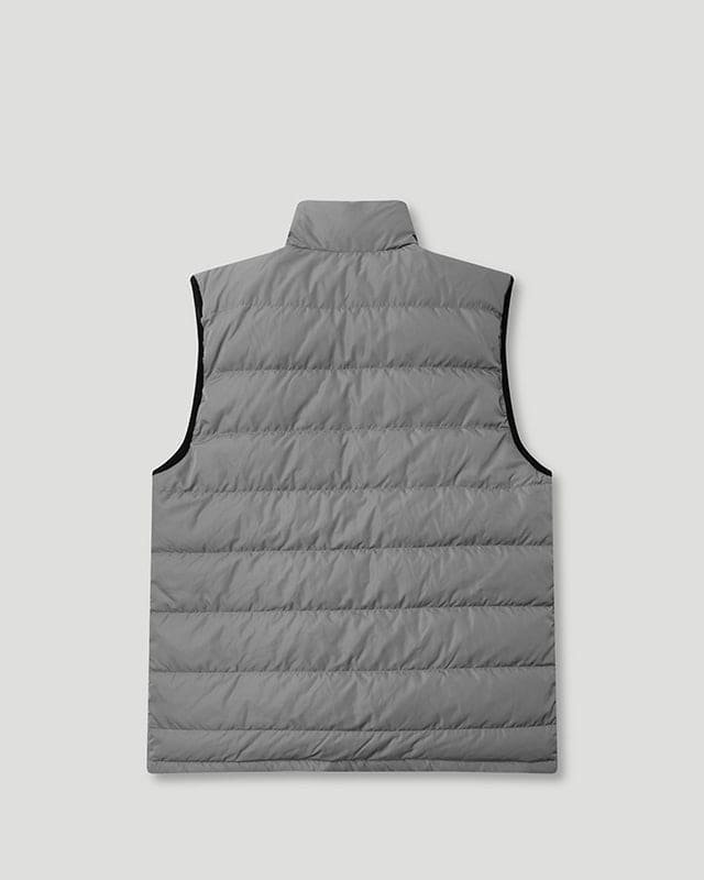Handstyle/Team Logo Puffer Vest Black/Grey - Image 4
