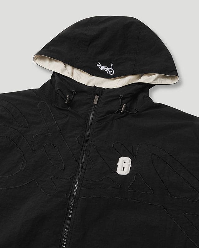 Reversible Handstyle Jacket Black/Cream - Image 5