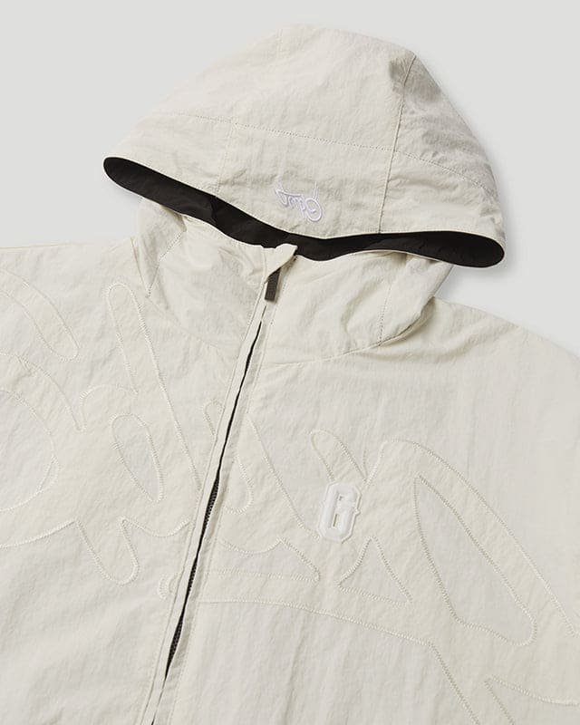 Reversible Handstyle Jacket Black/Cream - Image 6