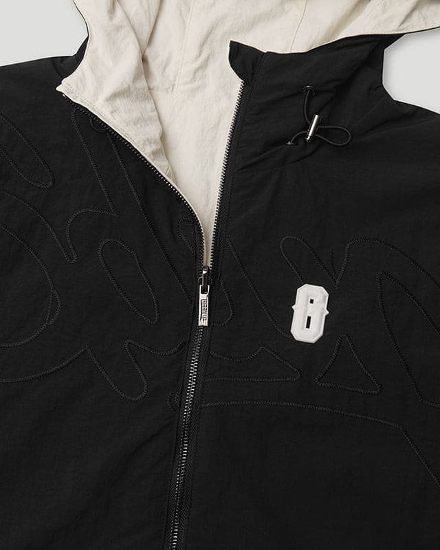 Reversible Handstyle Jacket Black/Cream - Image 7