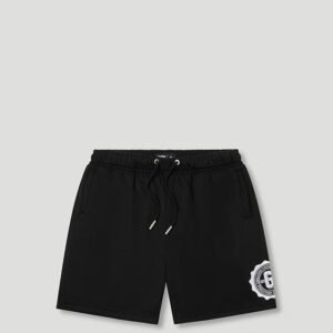 G Stamp Fleece Shorts Black