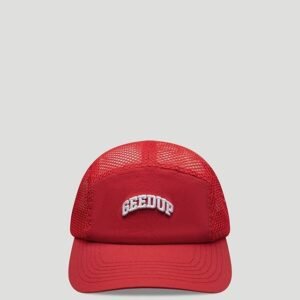 Team Logo Mesh Hat Red