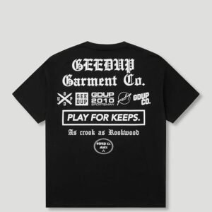 Garment Co. T-Shirt Black/White