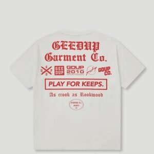 Garment Co. T-Shirt White/Red