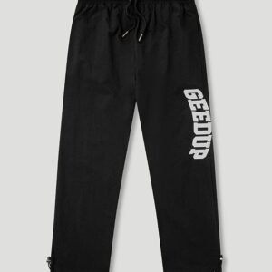 Team Logo Spray Pant Black/White
