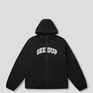 Team Logo Spray Jacket Black/White