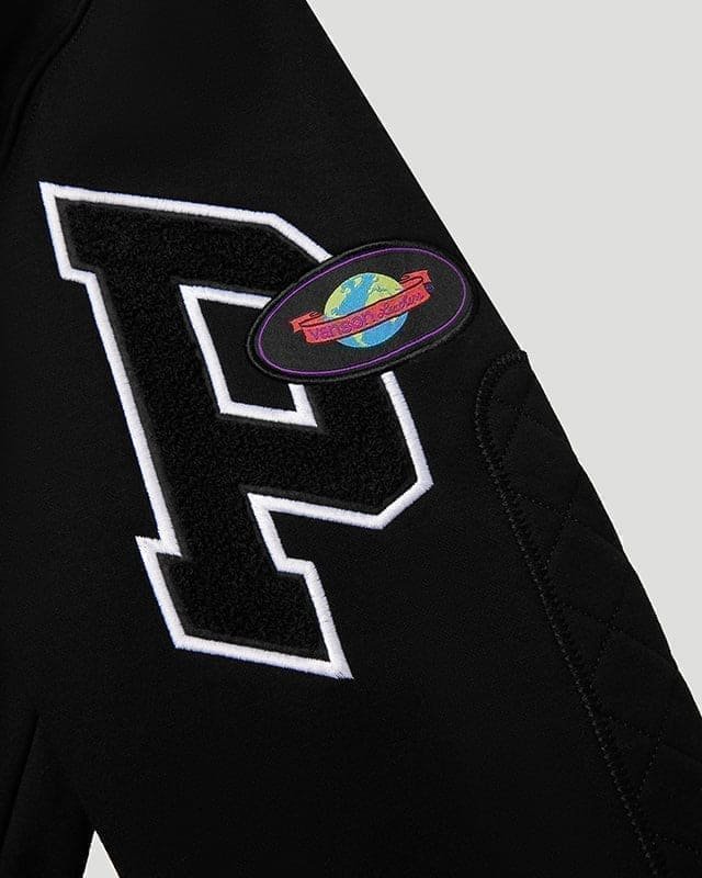 Team Logo x Vanson Hoodie Black - Image 5