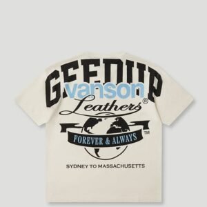 Geedup x Vanson T-Shirt White