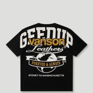 Geedup x Vanson T-Shirt Black
