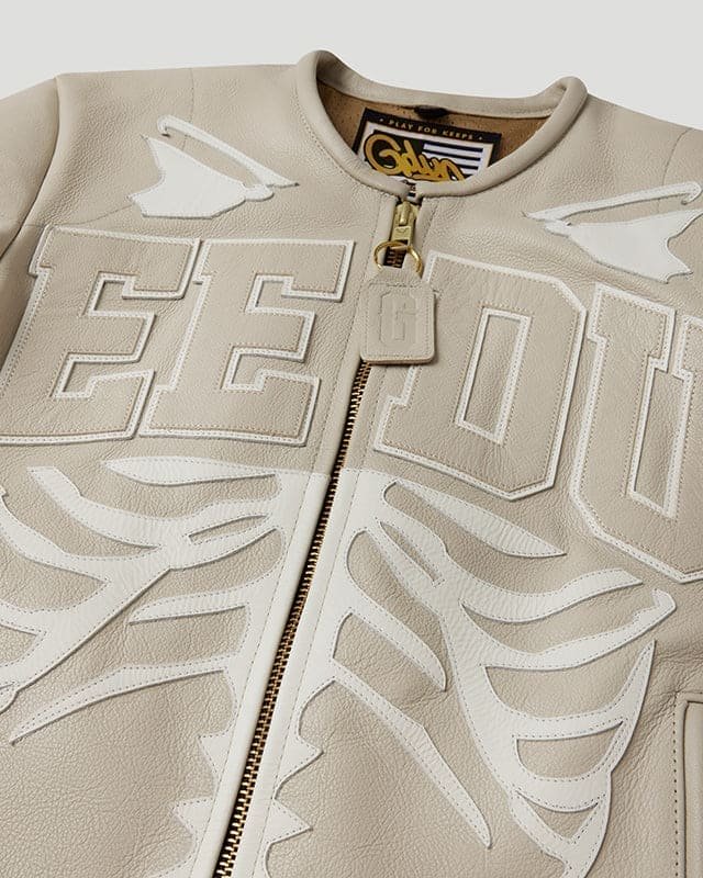 Geedup x Vanson Bones Jacket Bone/White - Image 3