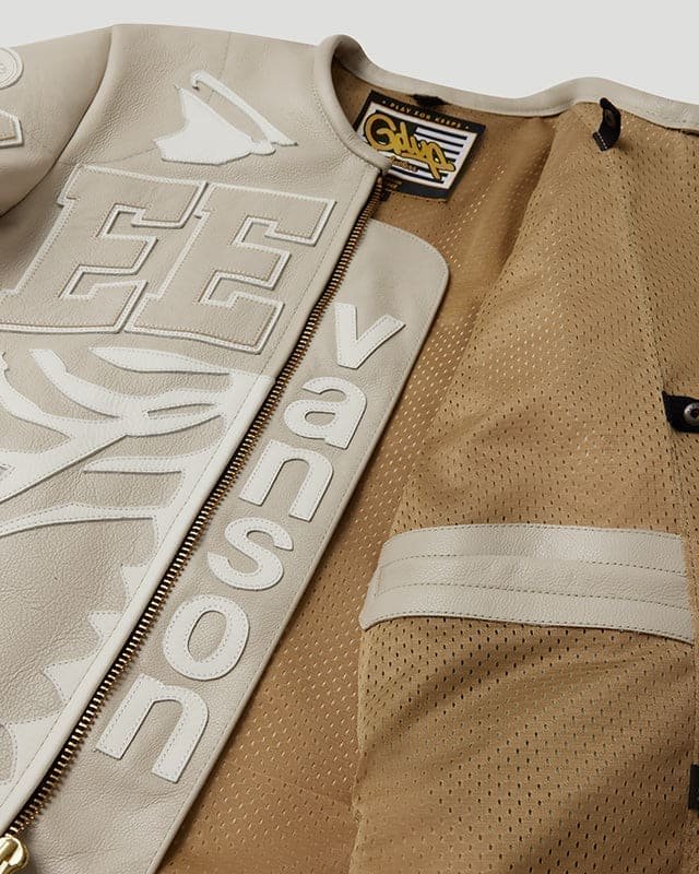 Geedup x Vanson Bones Jacket Bone/White - Image 5