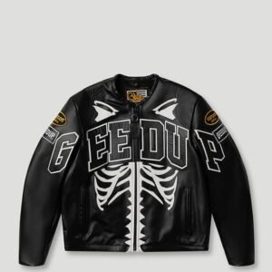 Geedup x Vanson Bones Jacket Black/White
